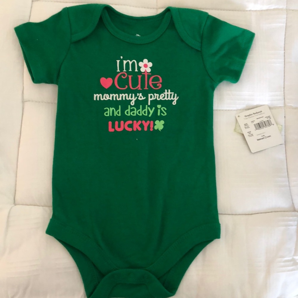 St Patrick’s day onesie